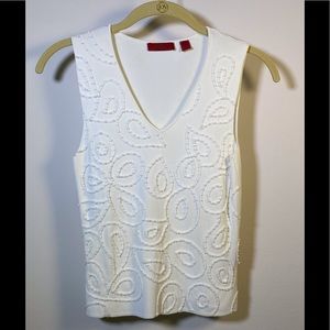 White Venini Tank top